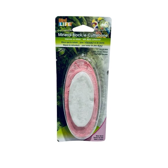 Prevue Pet Naturals Clown Bird Toy Penn-Plax Bird Life Natural e-Cuttlebones NEW - Picture 7 of 8
